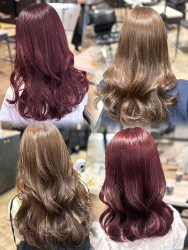 ユアーズヘア 東新宿店(youres hair) ブリーチなしダブルカラーで理想のカラーが作れます♪