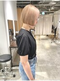 ケアブリーチベージュショート