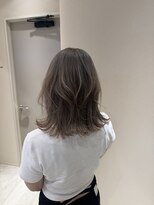 ヘアーザラブズラフズ オーガニカ 北九州(HAIR THE LOVES LAUGHS ORGANICA) ミディアムレイヤーカット