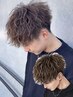 メンズカット+ツイストスパイラルパーマ 【下北沢/men's/メンズパーマ】