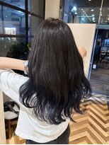 フレイムス ヘアアンドリラックス 大宮東口店(Frames)&nbsp;ブルーラベンダーグラデーション