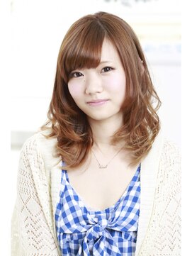 アッシュ 高円寺店(Ash) ☆ちょっと違う可愛いセミロング