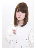 成田ユアエルム内♪ストレートでサラツヤ愛されヘアースタイル