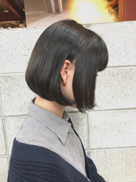 ルーファス 恵比寿 渋谷(Ruufus) 綺麗にまとまる少し大人なボブ【Ruufus恵比寿渋谷】