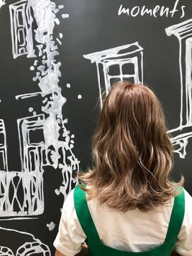 クレア 相武台(CREA) CREA相武台前　ダブルカラー×エモベージュ【相武台/白髪染め】