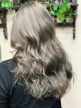 シェリー(cherie) マットグレージュ【cherie池袋】デザインカラー/ダブルカラー