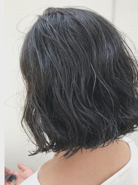 ルーファス 恵比寿 渋谷(Ruufus) クセを活かしたパーマ風ボブRuufus恵比寿渋谷】314b4