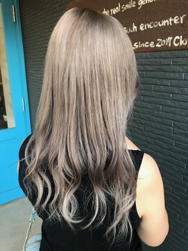 ヘアアンドビューティー クローバー(Hair&Beauty Clover) pearl veil/ニュアンスカラー