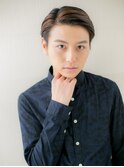 ちょっぴりモードに…オールバックスタイルA