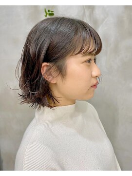 テトヘアー(teto hair) 肩上ボブ ボブ ショート コテ巻き