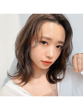 ガーデントウキョウ(GARDEN Tokyo) 【GARDEN 田中麻由】フォギーベージュ毛先パーマレイヤー