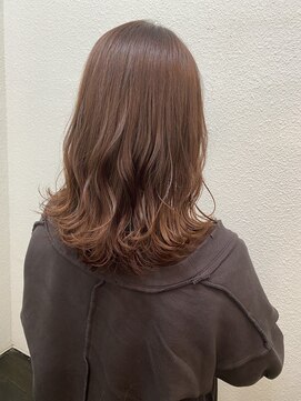 ソル(SOL by INFINI) オレンジベージュ/艶髪/おしゃれ