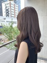 プレヴィア(PREVIA)&nbsp;小顔韓国風くびれヘア×グレージュ