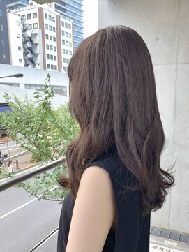 プレヴィア(PREVIA) 小顔韓国風くびれヘア×グレージュ