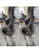 ヘアーサロン リバース(Hair Salon Rebirth)&nbsp;【防府/Rebirth】ダークラベンダー×グレー