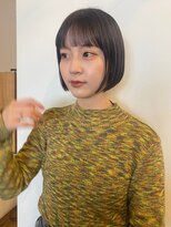 ロティー(loty)&nbsp;【hono】暗髪のナチュラルショートボブ