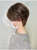 【morio池袋】ナチュラルショートウルフ○