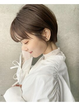 ロンド 銀座(Lond) 【春日美月】ショートヘアと相性抜群★今期大人気カラー