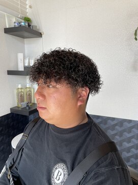 hair salon 華化 カーリーパーマ