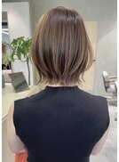 レイヤーボブ レイヤーカット ギリギリ結べるボブ