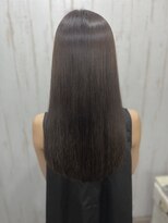 アトリエMAI 北千住 【髪質改善】大人可愛い艶感グレージュさら艶ロング20代30代