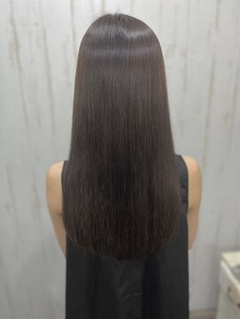 アトリエMAI 北千住 【髪質改善】大人可愛い艶感グレージュさら艶ロング20代30代