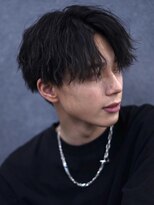 アイトーキョー 渋谷(AI TOKYO)&nbsp;波巻きハイライトマッシュパーマウルフ[渋谷駅]
