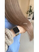 メイン(『　　』main)&nbsp;ハイトーンベージュ