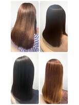 美容室フルール&nbsp;艶感♪髪質改善カラー大人可愛いグレージュ20代30代40代