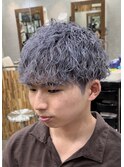 波巻きパーマ ブリーチパーマ プードルパーマ