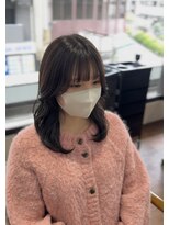 ヘア ライフ ワイレア(HAIR LIFE Wailea)&nbsp;MITSUI【くびれヘア×オリーブベージュ】