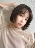 シンプルシックなミニマムボブ♪幼く見せない大人ボブ