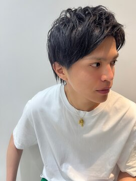 ネイロ 錦糸町(NeiRo) アッシュブラックカルマパーマベリーショートダークアッシュ