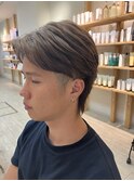 メンズ　ミルクティーベージュ