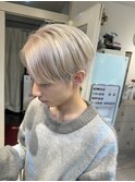 横浜★ホワイトシルバーケアブリーチハイトーン