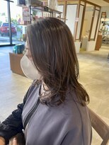 サラビューティーサイト 志免店(SARA Beauty Sight) 大人女性 レイヤーカット×パーマ☆小林