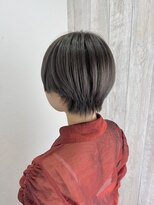 シエル 立川店(CIEL)&nbsp;【CIEL×久光】シルバーグレー×ショートボブ