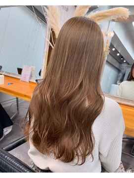 ヴェルダ 池袋店(verda) ブリーチなし ミルクティーブラウン【shion】