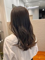 シュク 高円寺(SYUK)&nbsp;透明感カラー/オリーブベージュ/ロングヘア/SYUK高円寺【青木】