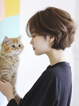 アルトリスト(Altruist Aging×HAIR&SPA) ★ダークアッシュ大人ガーリーボブ着物似合わせカット/髪質改善