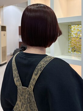 コト 福井大和田店(coto) ボブ/ピンクカラー/暖色/レッドカラー/福井/大和田