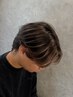 【熊谷限定】カット＋Men'sバレイヤージュ/シャドールーツ
