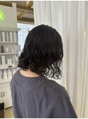 ミディアムパーマ