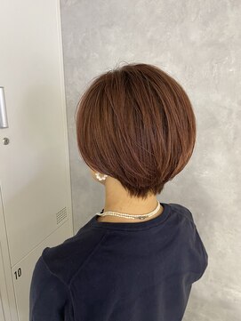 モク(mok) 酸性ストレート×ピンクブラウン