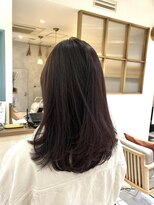 キャリコ(calico)&nbsp;《maya》パープルブラウン＊ミディアムレイヤー