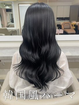 アミー 銀座(Ammy) #韓国風パーマ #コテ巻き風パーマ #ロングパーマ #パーマ