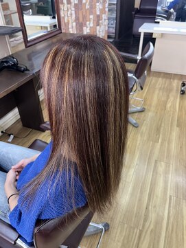 大人ヘア/白髪ぼかし/ハイライト