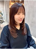 ◯20代30代40代50代マロンベージュココアベージュレイヤーカット