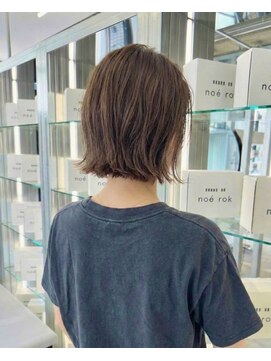 ボブ/ミニボブ/切りっぱなし/ベージュ/グレージュ/岐阜s01