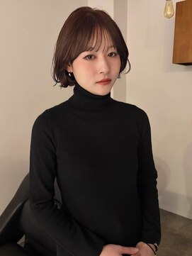 ルーム(Loom.) 大人ボブ 切りっぱなしボブ ミニボブ シースルーバング